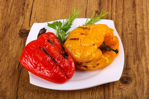 Gegrillte Paprika — Stockfoto