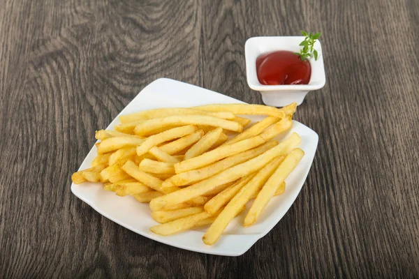 Batatas fritas fritas — Fotografia de Stock