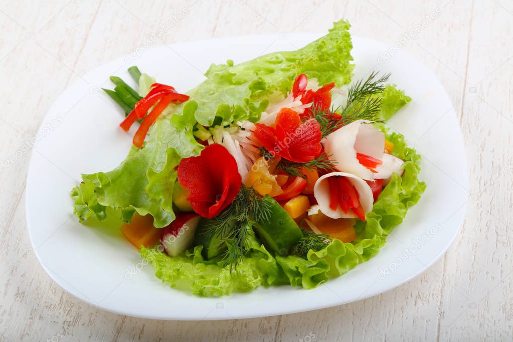 Dietary Vegan salad
