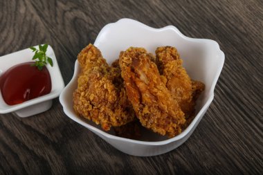 Çıtır tavuk kanatları