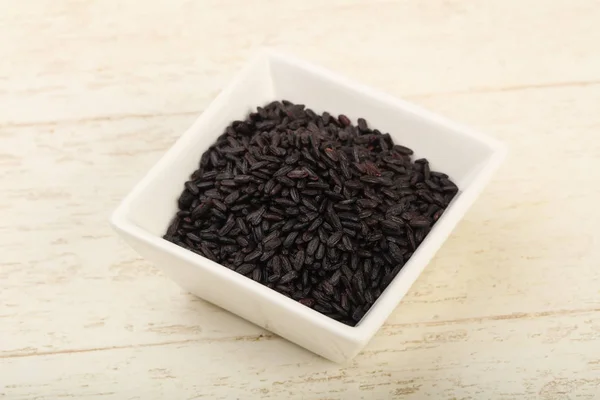 Чёрный рис — стоковое фото