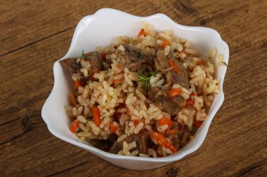 pilav et ve havuç ile