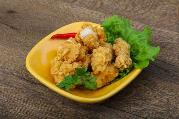 Nuggets de frango crocante — Fotografia de Stock