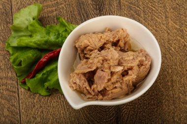 Konserve ton balığı.