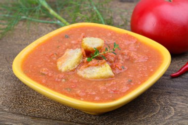 Gazpacho domates çorbası