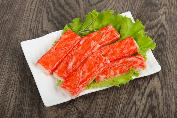 Välsmakande Crab sticks — Stockfoto