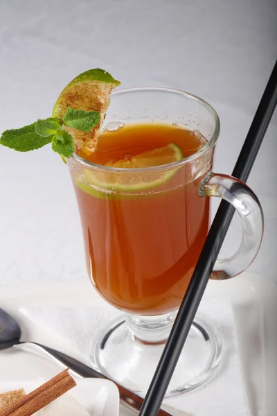 Fresh Ginger tea — Stock Photo, Image