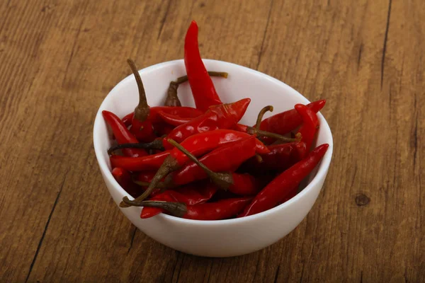 Ingemaakte chilipepers — Stockfoto