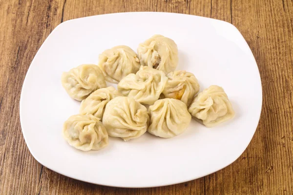 Albóndigas chinas - Momo — Foto de Stock