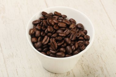 Kavrulmuş kahve çekirdeği.