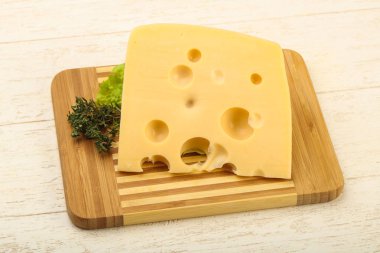 lezzetli peynir parçası