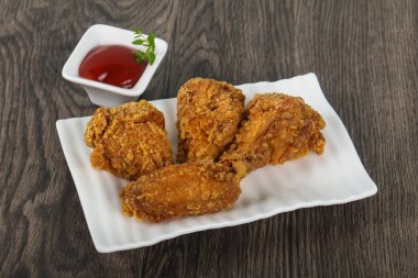 Çıtır tavuk kanatları