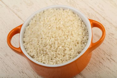 Çiğ pirinç yığın