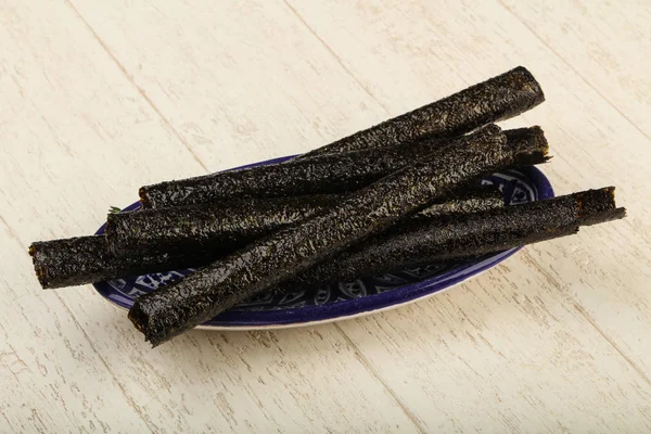 Aziatische keuken Nori chips — Stockfoto