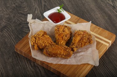 Çıtır tavuk kanatları