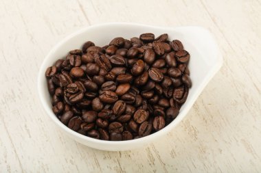 Kavrulmuş kahve çekirdeği.