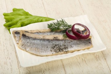 Tuzlu ringa balığı filetosu