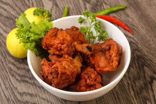 Chicken lollipops with spices
