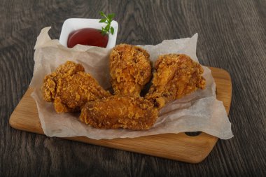 Çıtır tavuk kanatları