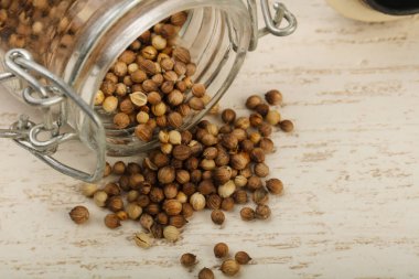 Kişniş tohumu yığın