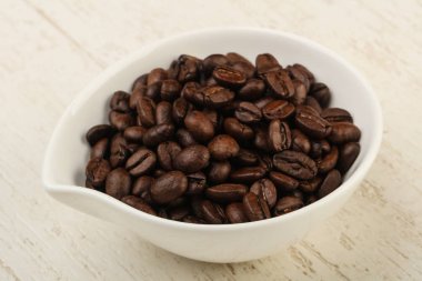 Kavrulmuş kahve çekirdeği.