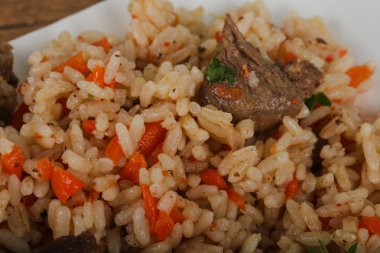 pilav et ve havuç ile