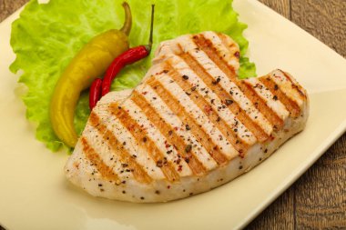 ızgara domuz biftek