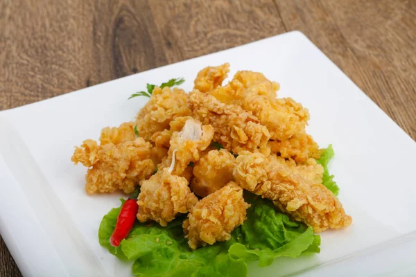 Nuggets de frango crocante — Fotografia de Stock