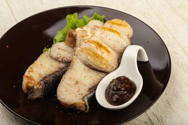 Steak hiu panggang — Stok Foto