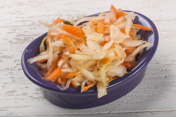 Raw pickled cabbage — Stock Photo, Image