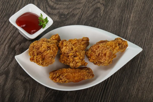 Crispy chicken wings