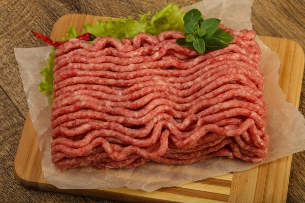 Minced beef meat — ストック写真