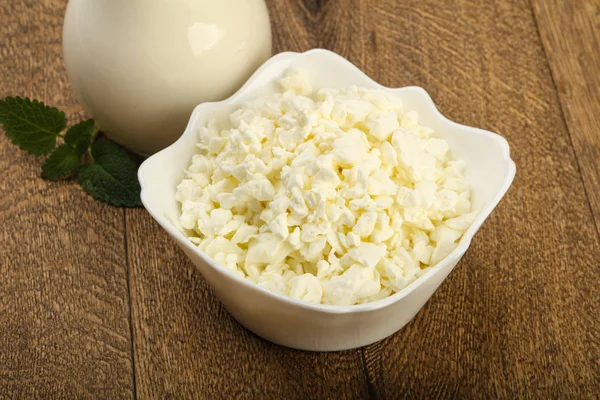 Fresh Cottage cheese — Stock Photo, Image