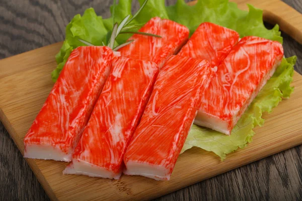 Välsmakande Crab sticks — Stockfoto