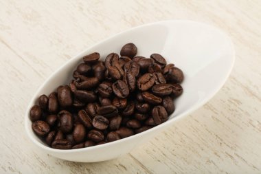 Kavrulmuş kahve çekirdeği.