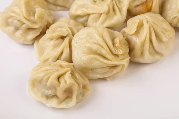 Chińskie pierożki - Momo — Zdjęcie stockowe