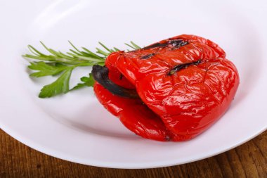 ızgara kırmızı dolmalık biber