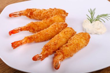 Sıcak çıtır karides