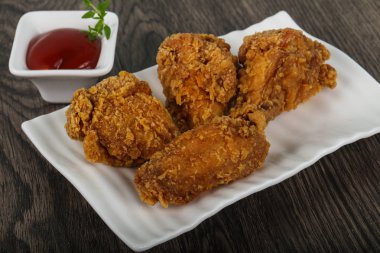 Çıtır tavuk kanatları