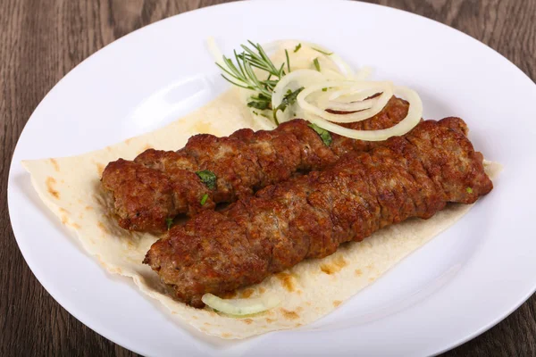 Sıcak sulu ızgara kebap 