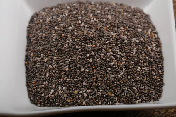 Chia seeds heap — Stock Photo, Image
