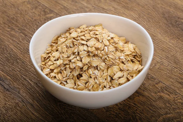 Çiğ yulaf ezmesi yığın 