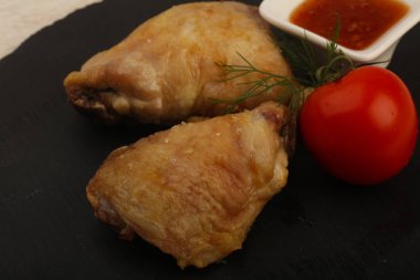 fırında tavuk budu