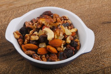 Fındık karışımı yığın