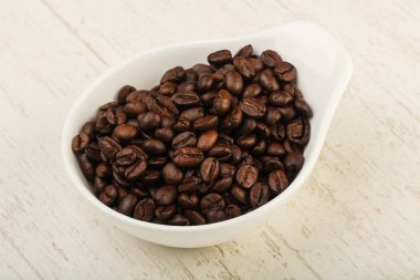 Kavrulmuş kahve çekirdeği.