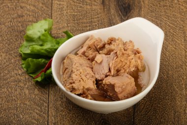 Konserve ton balığı.