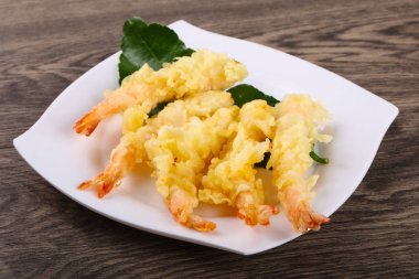 Kaplan karides tempura