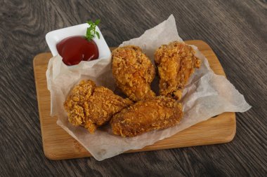 Çıtır tavuk kanatları