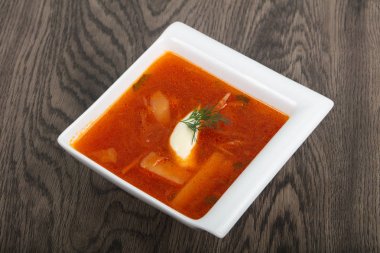 Rus Borcsh çorbası