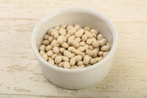 Dry white beans — Stock Photo, Image